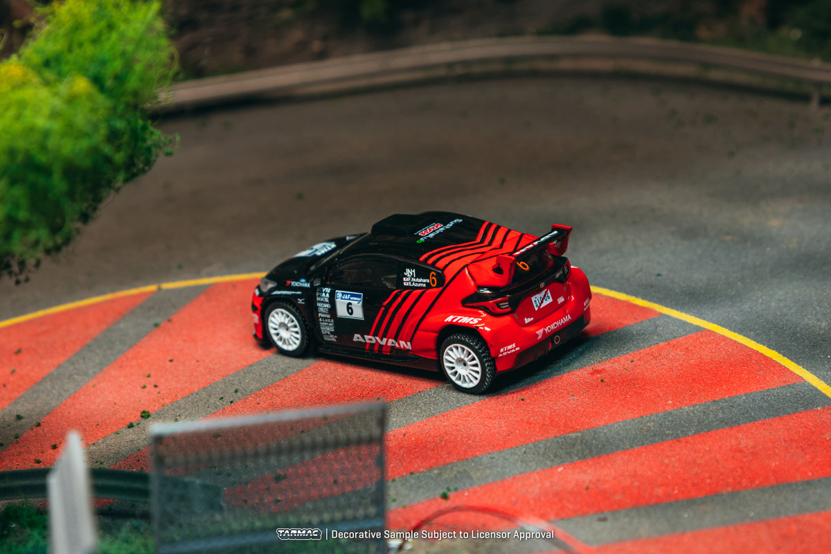 [PRE-ORDER] Tarmac Works - Toyota GR Yaris Rally2 #6 FUMIO NUTAHARA Japanese Rally Championship 2024 - HOBBY64 - 1/64 Scale T64-092-24JRC06