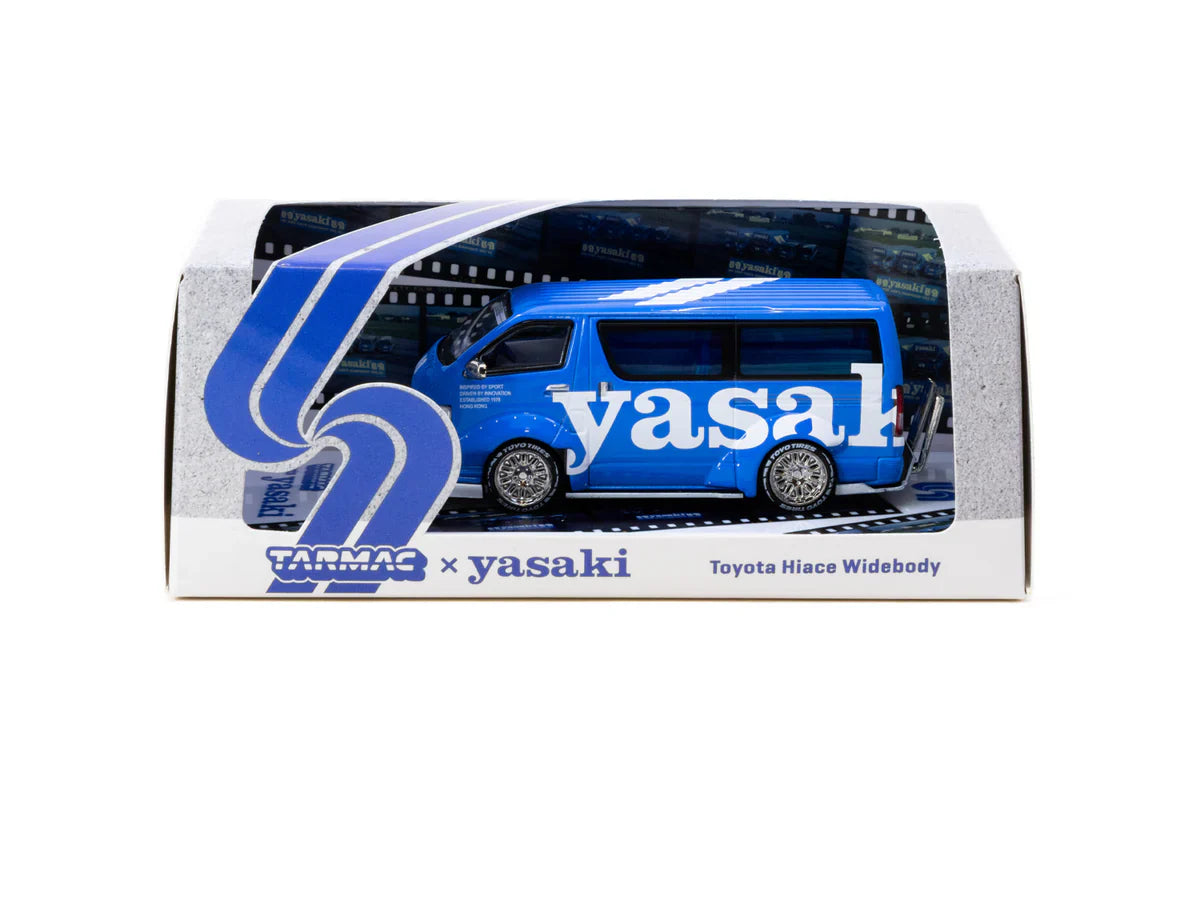 Tarmac Works - Toyota Hiace Widebody Yasaki Special Edition - HOBBY64 - 1/64 Scale T64-038-YAS