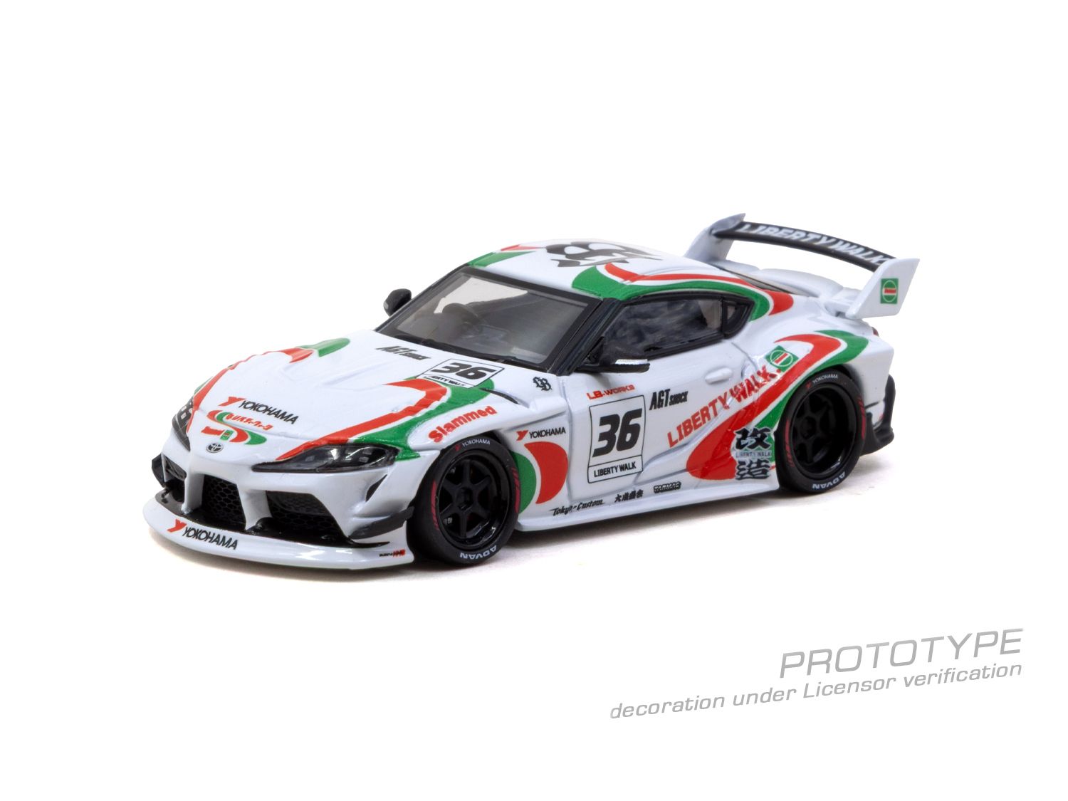 PRE-ORDER] Tarmac Works - Toyota Supra LB-WORKS Castrol Tribute