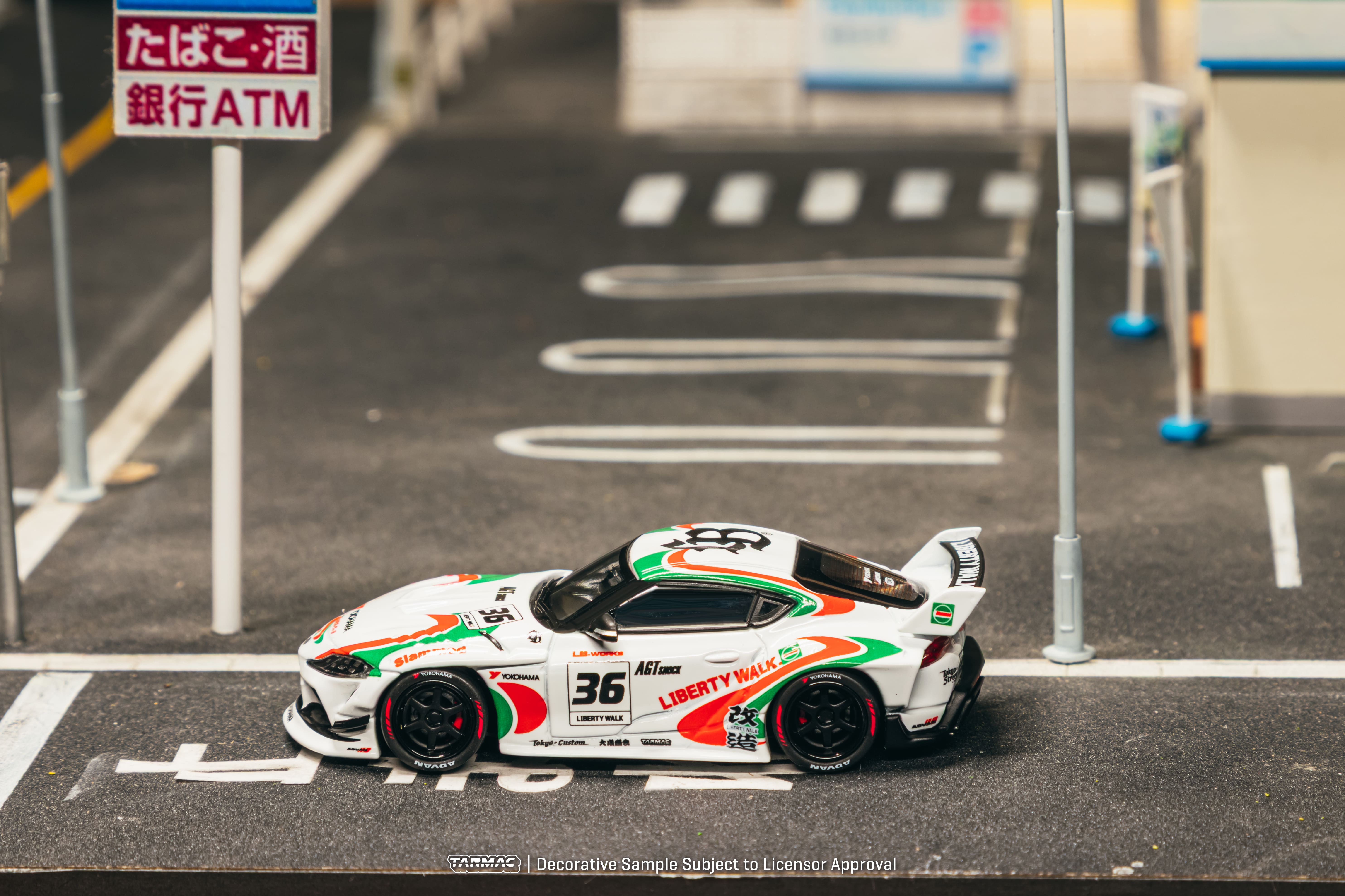 PRE-ORDER] Tarmac Works - Toyota Supra LB-WORKS Castrol Tribute