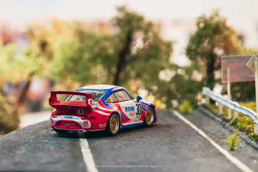 Tarmac Works - Porsche 911 GT2 Sohgo-Keibi #30 - COLLAB64 Schuco - Scale 1/64 T64S-004-SK