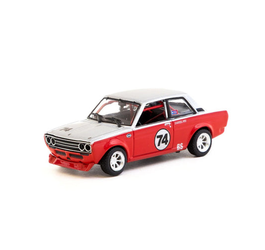 Tarmac Works - Datsun 510 Trans-Am B-Sedan 2.5 Challenge 2023 Daniel Wu - HOBBY64 - Scale 1/64 T64-052-SD