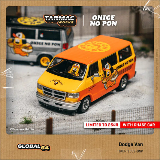 Tarmac Works - Dodge Van OHIGE no PON - GLOBAL64 - Scale 1/64 T64G-TL032-ONP