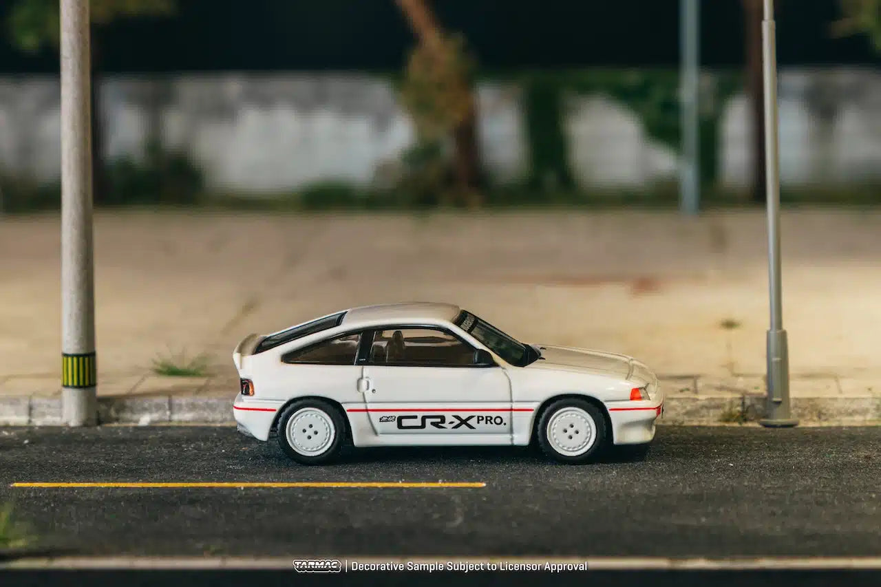 Tarmac Works - Honda Ballade Sports MUGEN CR-X PRO White - GLOBAL64 - Scale 1/64 T64G-TL058-WH