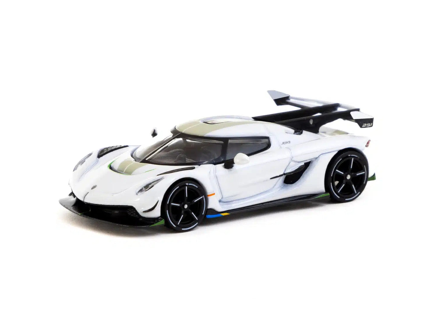 Tarmac Works - Koenigsegg Jesko Attack White - GLOBAL64 - Scale 1/64 T64G-TL052-WH