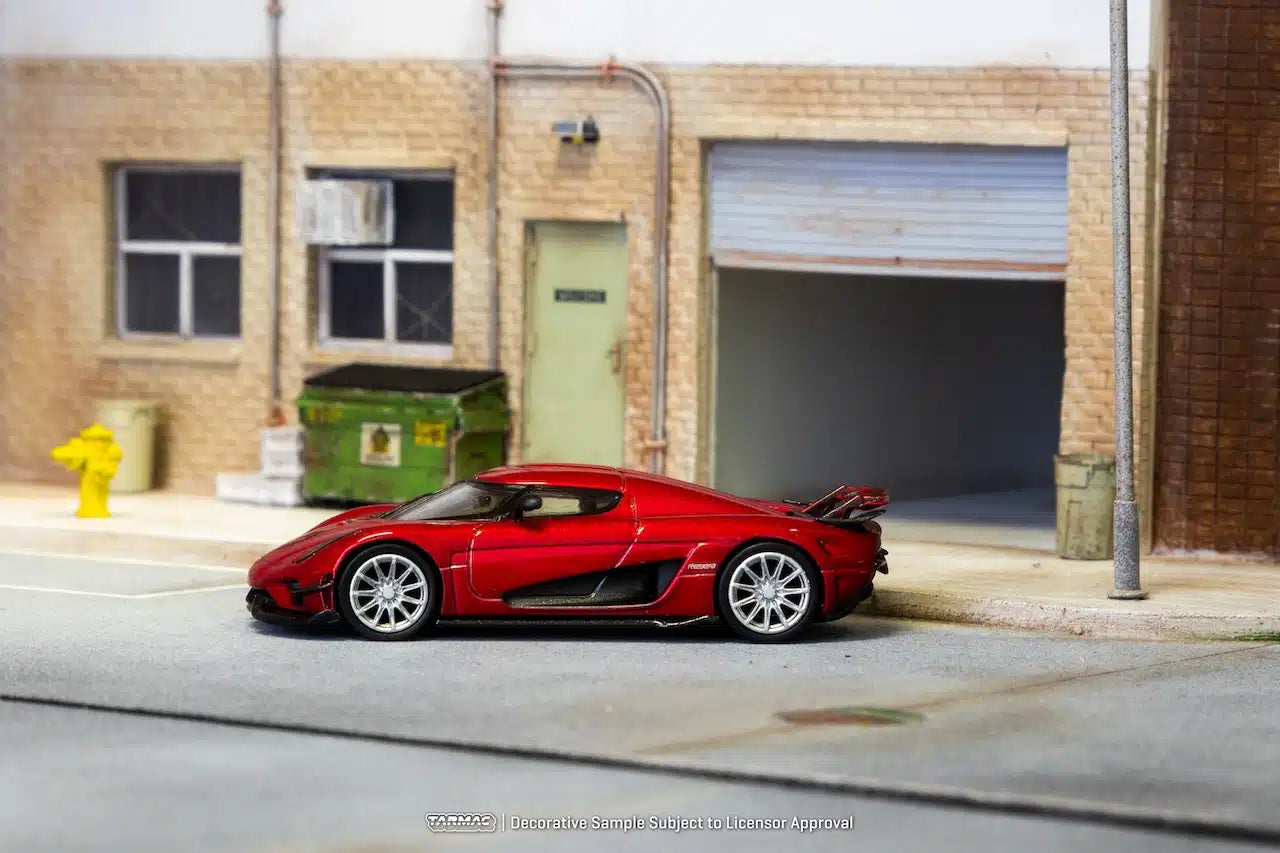 Tarmac Works - Koenigsegg Regera Red Metallic - GLOBAL64 - Scale 1/64 T64G-TL017-RE