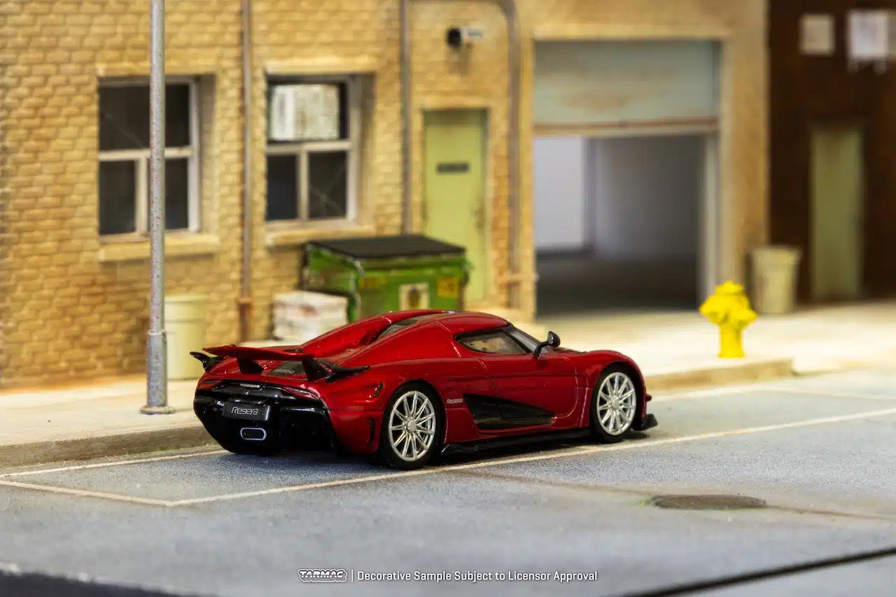 Tarmac Works - Koenigsegg Regera Red Metallic - GLOBAL64 - Scale 1/64 T64G-TL017-RE