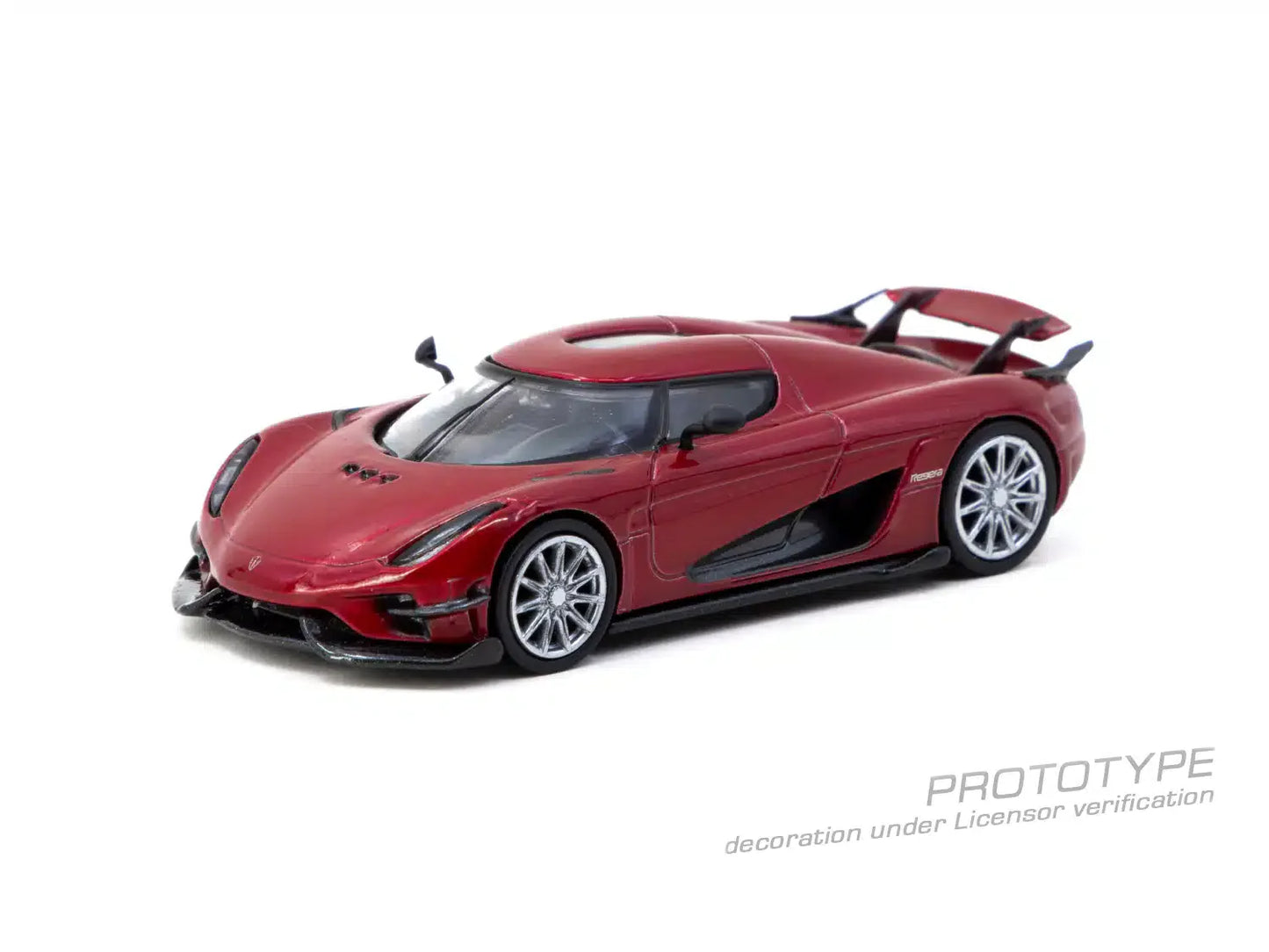Tarmac Works - Koenigsegg Regera Red Metallic - GLOBAL64 - Scale 1/64 T64G-TL017-RE