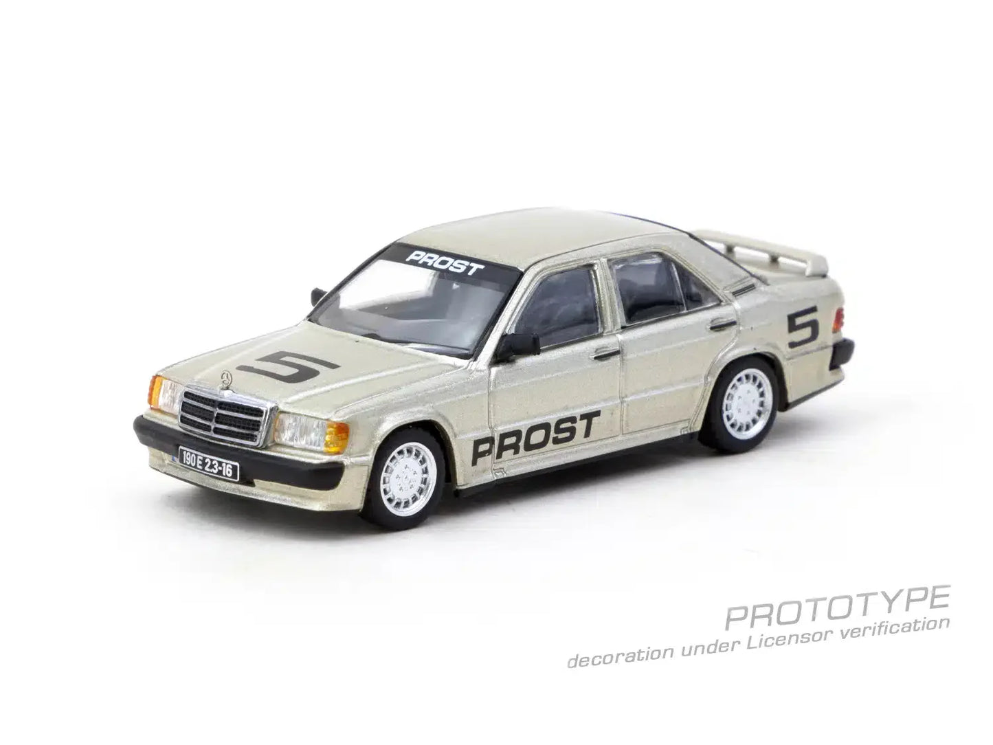 Tarmac Works - Mercedes-Benz 190 E 2.3-16 CouRSe du Champion 1984 Alain Prost - GLOBAL64 - Échelle 1/64 T64G-047-84ROC05