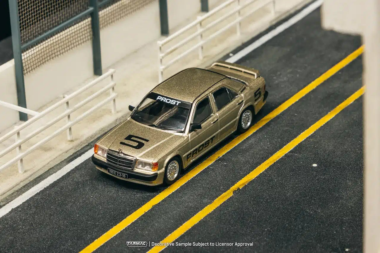 Tarmac Works - Mercedes-Benz 190 E 2.3-16 CouRSe du Champion 1984 Alain Prost - GLOBAL64 - Échelle 1/64 T64G-047-84ROC05