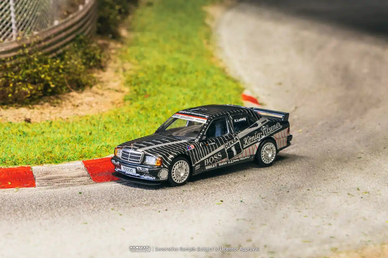 Tarmac Works - Mercedes-Benz 190 E 2.5-16 EVO 1 DTM 1989 Klaus Ludwig - GLOBAL64 - Scale 1/64 T64G-057-89DTM01