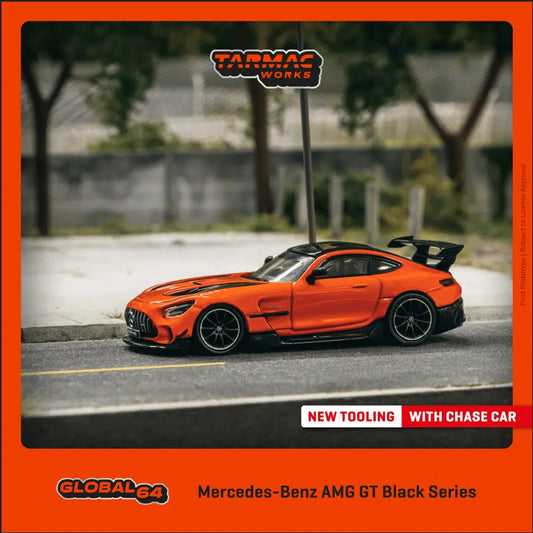Tarmac Works - Mercedes-Benz AMG GT Black Series Orange - GLOBAL64 - Scale 1/64 T64G-042-OR