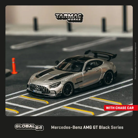 Tarmac Works - Mercedes-Benz AMG GT Black Series Silver Metallic - GLOBAL64 - Scala 1/64 T64G-042-SL
