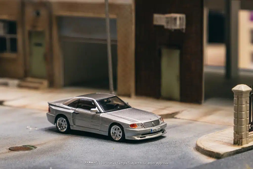 Tarmac Works - Mercedes-Benz SL 500 Koenig Specials Silver - GLOBAL64 - Scale 1/64 T64G-045-SL
