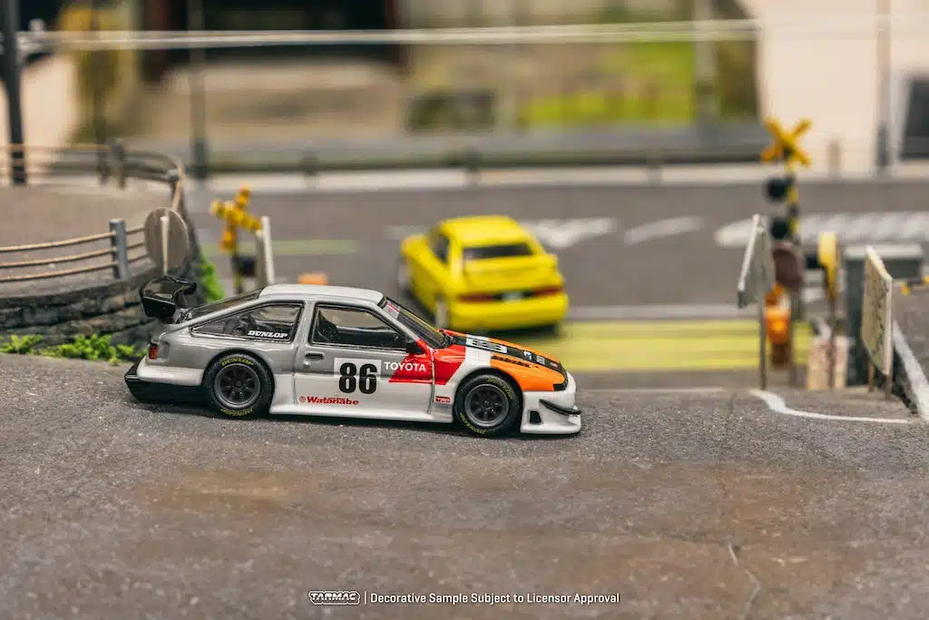 Toyota Sprinter Trueno AE86 Widebody TRD - Tarmac Works - Scale 1/64 T64G-060-TRD