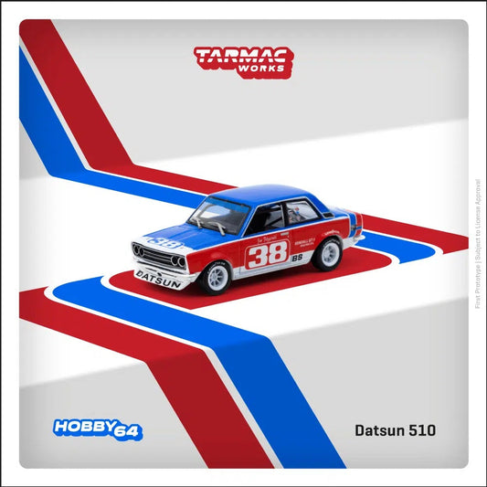 Tarmac Works - Datsun 510 SCCA National Championship 1973 Jim Fitzgerald - HOBBY64 - Scale 1/64 T64-052-73SCCA38