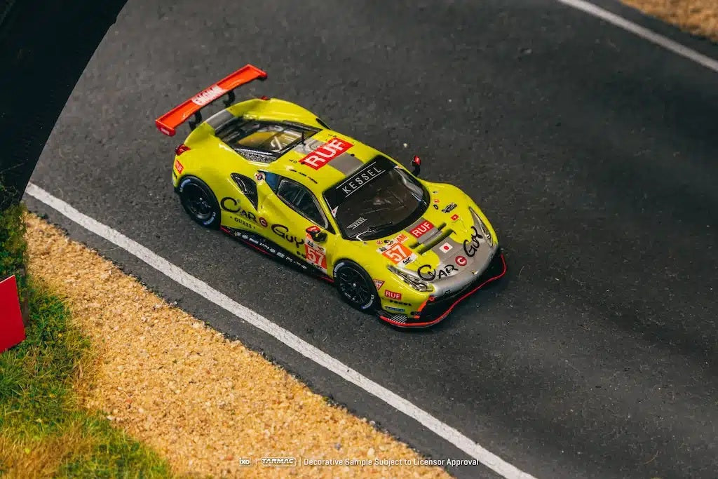 Tarmac Works - Ferrari 488 GTE 24h of Le Mans 2023 - HOBBY64 - Scala 1/64 T64-071-23LM57