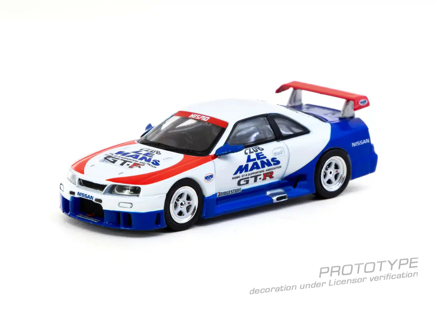 Tarmac Works - Nissan NISMO GT-R LM (1995 Launch Car) - HOBBY64 - Scale 1/64 T64-067-TC