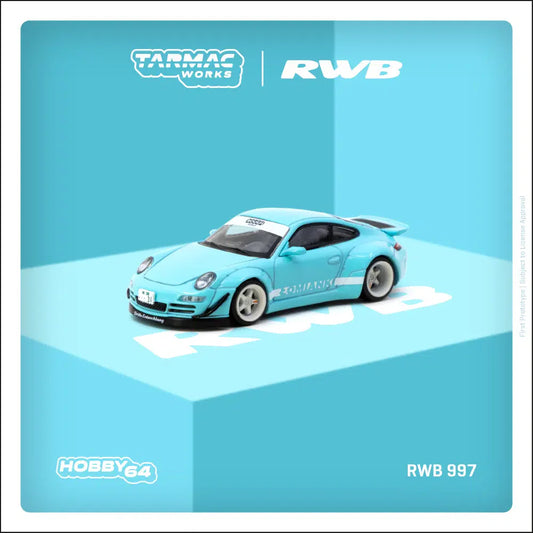 Tarmac Works - Porsche RWB 997 Lomianki - HOBBY64 - Scale 1/64 T64-057-LO