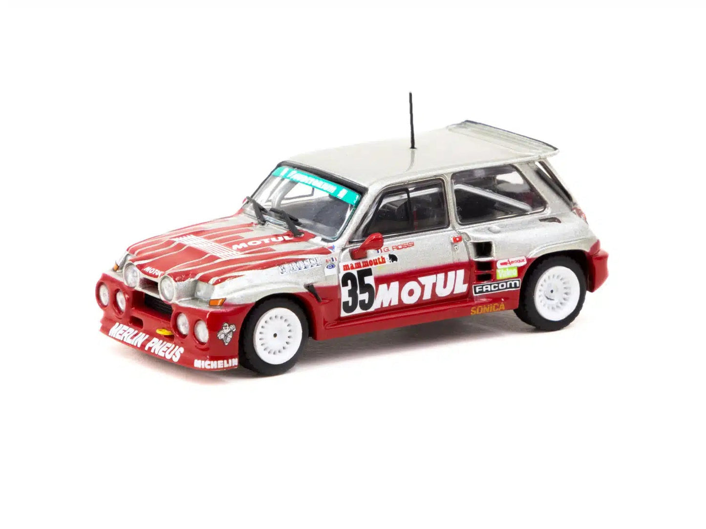 Tarmac Works - Renault 5 MAXI Turbo European Hill-Climb Championship 1987 Giovanni Rossi - HOBBY64 - Scale 1/64 T64-TL061-87EHC35