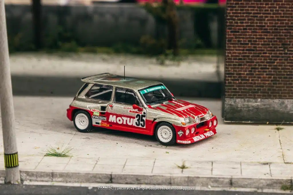 Tarmac Works - Renault 5 MAXI Turbo European Hill-Climb Championship 1987 Giovanni Rossi - HOBBY64 - Scale 1/64 T64-TL061-87EHC35