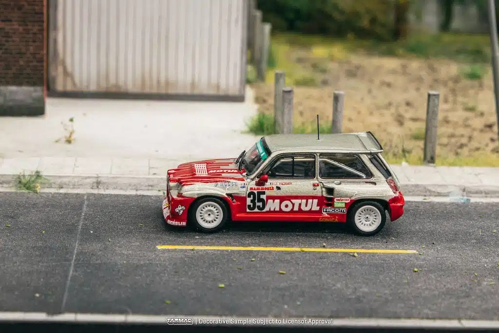 Tarmac Works - Renault 5 MAXI Turbo European Hill-Climb Championship 1987 Giovanni Rossi - HOBBY64 - Scale 1/64 T64-TL061-87EHC35