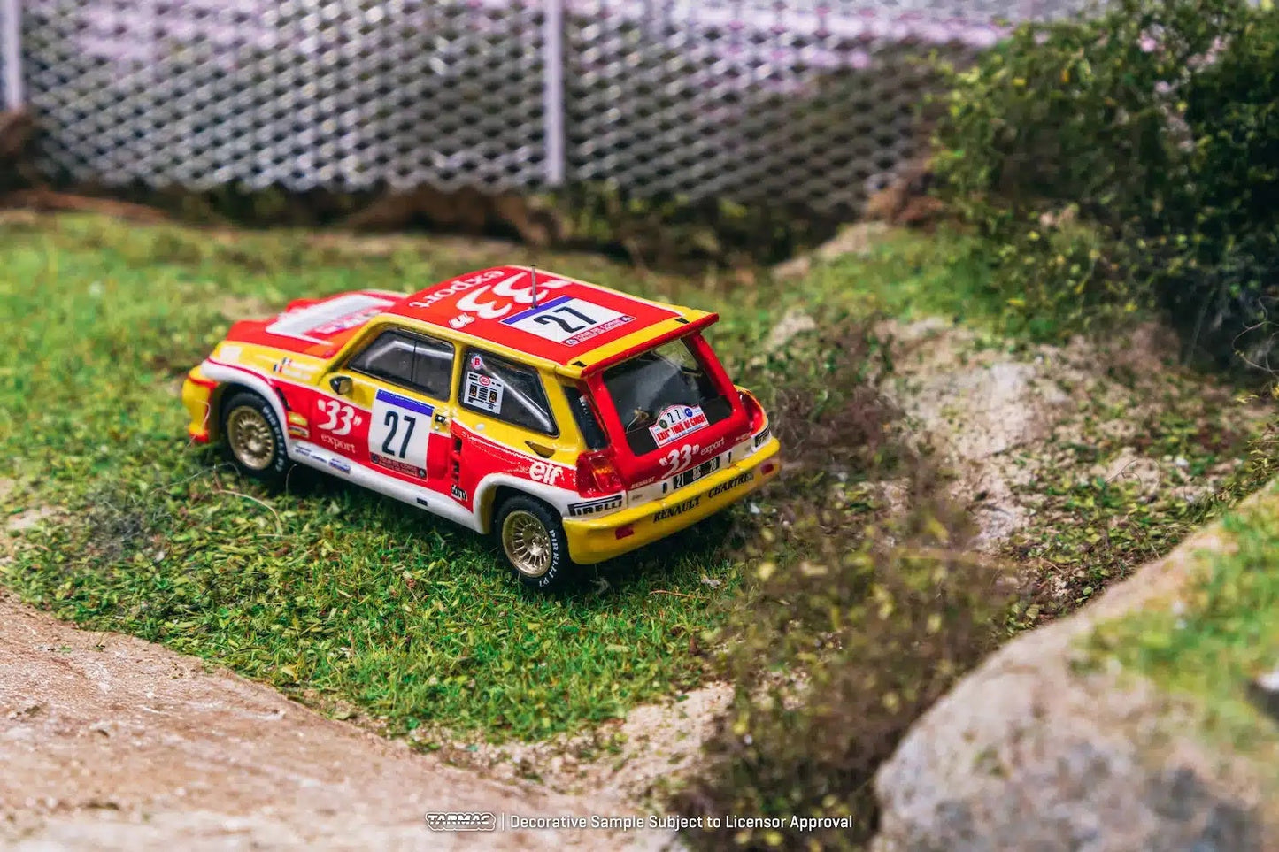 Tarmac Works - Renault 5 MAXI Turbo Tour de Corse – Rallye de France 1985 Didier Auriol / Bernard Occelli - HOBBY64 - Scale 1/64 T64-TL061-85TDC27