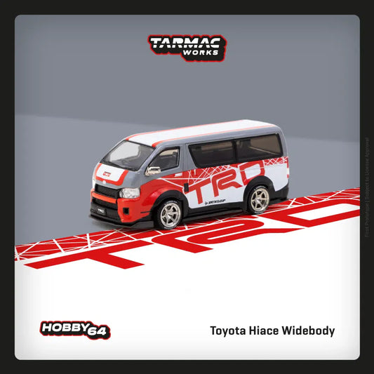 Tarmac Works - Toyota Hiace Widebody TRD - HOBBY64 - Scala 1/64 T64-038-TRD