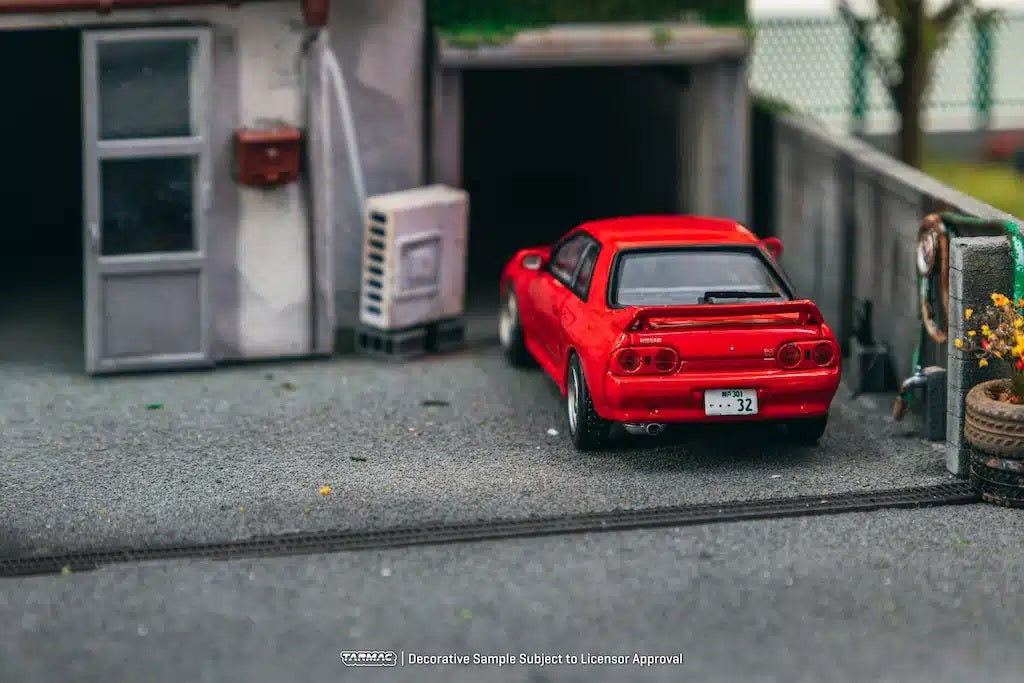 Tarmac Works - Nissan Skyline GT-R (BNR32) Red - J-Collection - Scala 1/64 JC64-008-RD