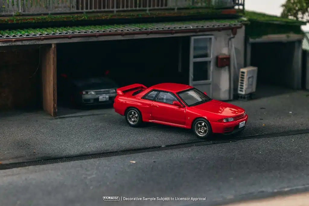 Tarmac Works - Nissan Skyline GT-R (BNR32) Red - J-Collection - Scala 1/64 JC64-008-RD
