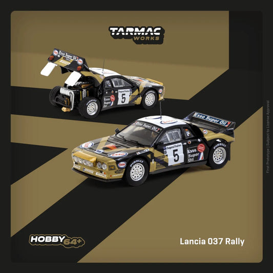 Tarmac Works - Lancia 037 Rally - Rally Catalunya 1985 - Scale 1/64 T64P-TL002-85CAT05