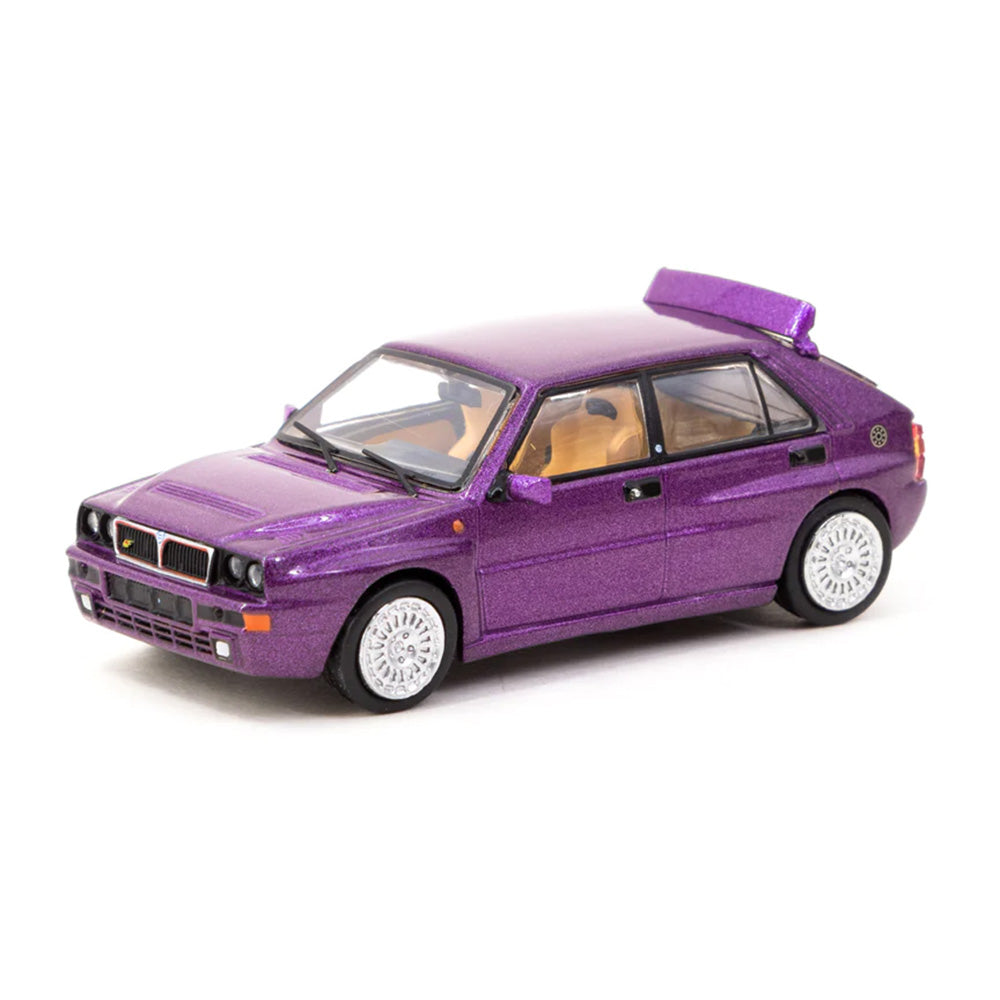 Tarmac Works - Lancia Delta HF Integrale Purple - 1/64 Scale T64R-TL049-VI