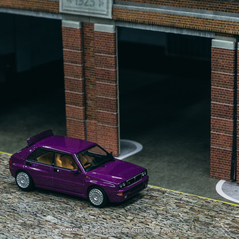 Tarmac Works - Lancia Delta HF Integrale Purple - 1/64 Scale T64R-TL049-VI