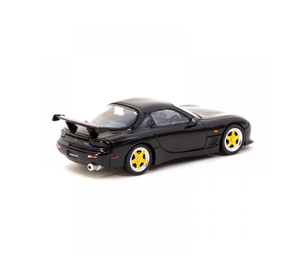 Tarmac Works - Mazda RX-7 FD3S Mazdaspeed A-Spec Brilliant Black "Global64" Series - Scale 1/64 T64G-012-BK