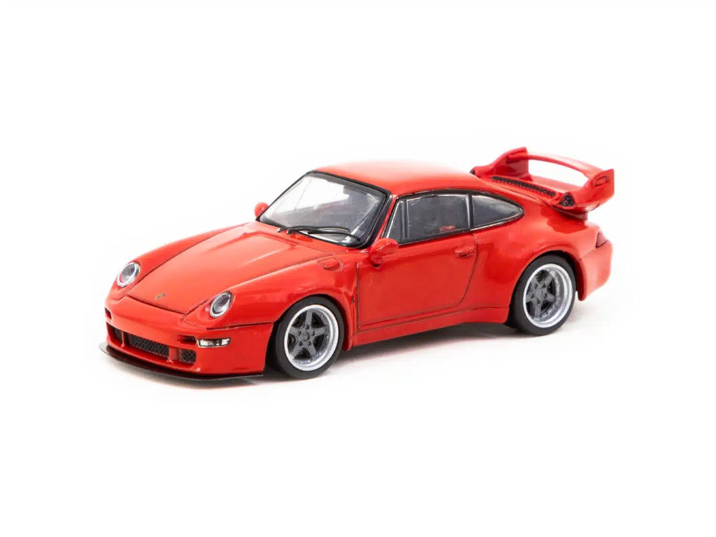 Tarmac Works - Porsche 993 Remastered By Gunther Werks Red - ROAD64 - Scale 1/64 T64R-TL054-RE