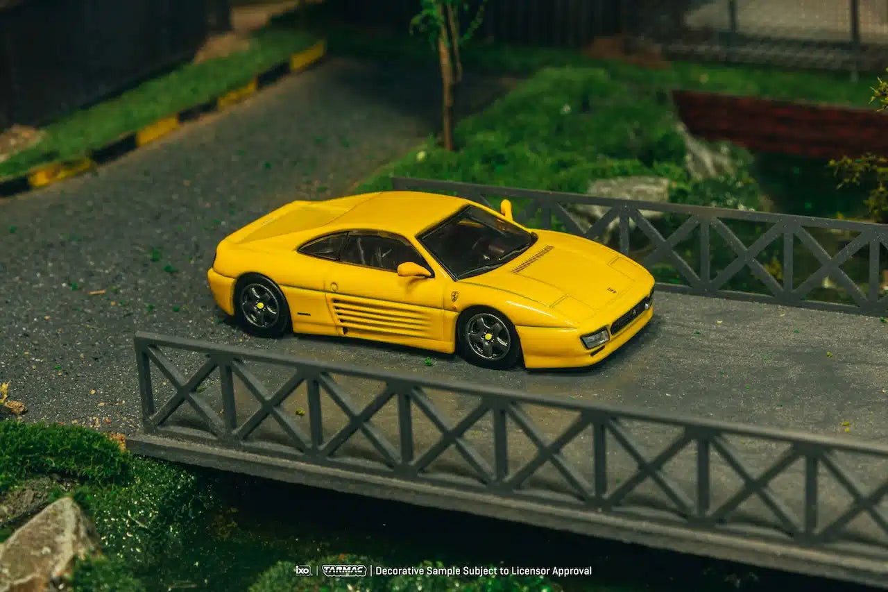Tarmac Works - Ferrari 348 Challenge Yellow - ROAD64 - Scale 1/64 T64R-082-YL