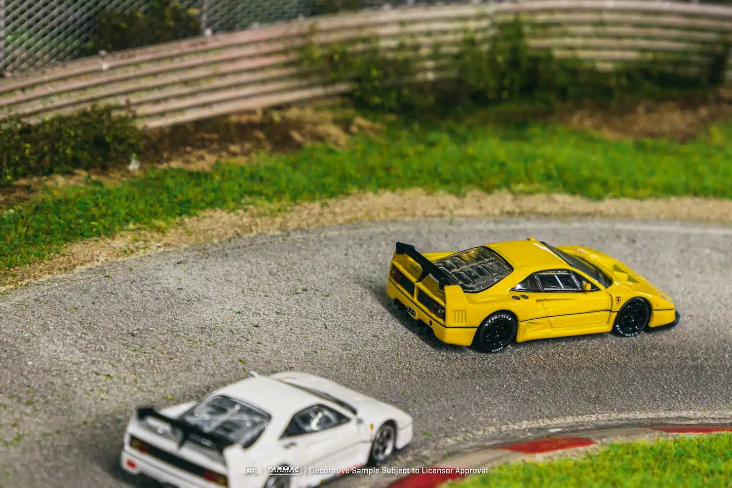 Tarmac Works - Ferrari F40 LM Yellow - Scale 1/64 T64R-075-YL