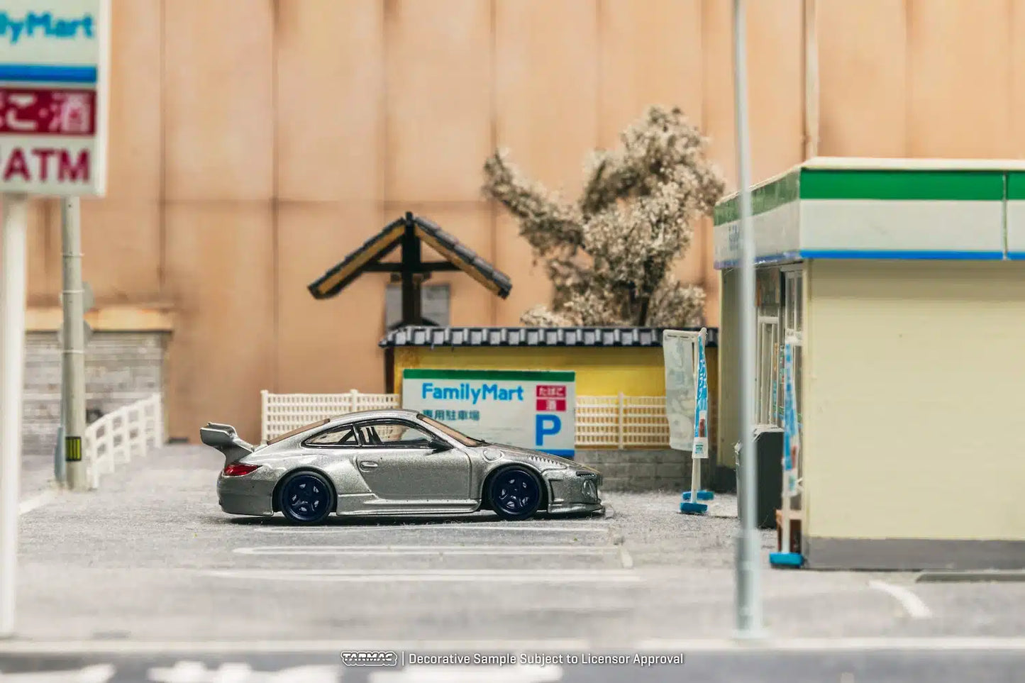 Tarmac Works - Porsche Old &amp; New 997 Gray Metallic - ROAD64 - Scale 1/64 T64R-TL053-GRY