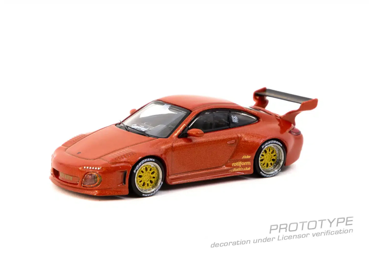 Tarmac Works - Porsche Old &amp; New 997 Red Metallic - ROAD64 - Scale 1/64 T64R-TL053-REM