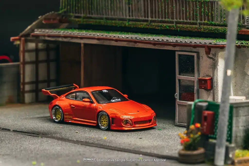 Tarmac Works - Porsche Old &amp; New 997 Red Metallic - ROAD64 - Scale 1/64 T64R-TL053-REM