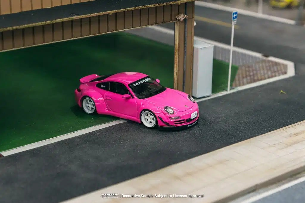 Tarmac Works - Porsche RWB 997 Pink - HOBBY64 - Scale 1/64 T64-057-PN
