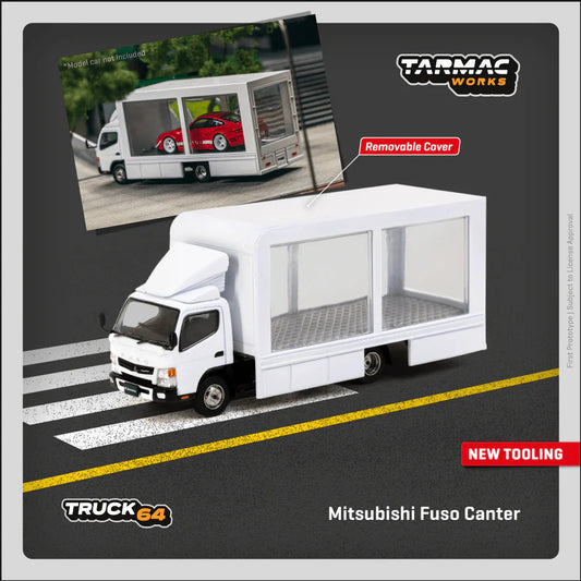 Tarmac Works - Mitsubishi Fuso Canter Mobile Display Truck - TRUCK64 - Scale 1/64 T64T-TL002-DW