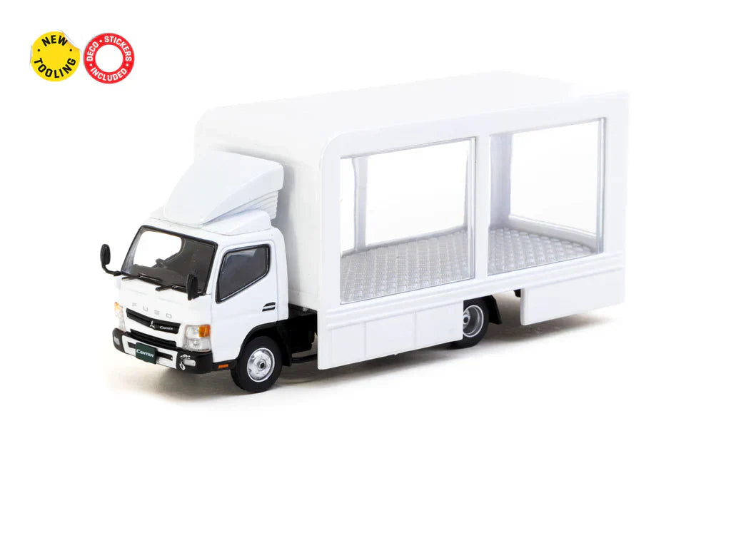 Tarmac Works - Mitsubishi Fuso Canter Mobile Display Truck - TRUCK64 - Scale 1/64 T64T-TL002-DW