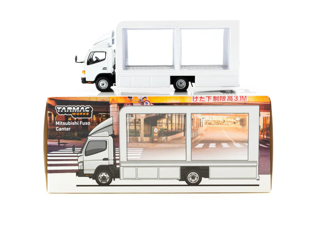 Tarmac Works - Mitsubishi Fuso Canter Mobile Display Truck - TRUCK64 - Scale 1/64 T64T-TL002-DW