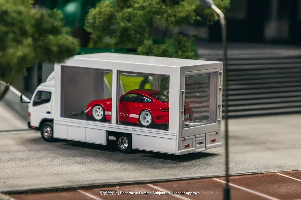 Tarmac Works - Mitsubishi Fuso Canter Mobile Display Truck - TRUCK64 - Scale 1/64 T64T-TL002-DW