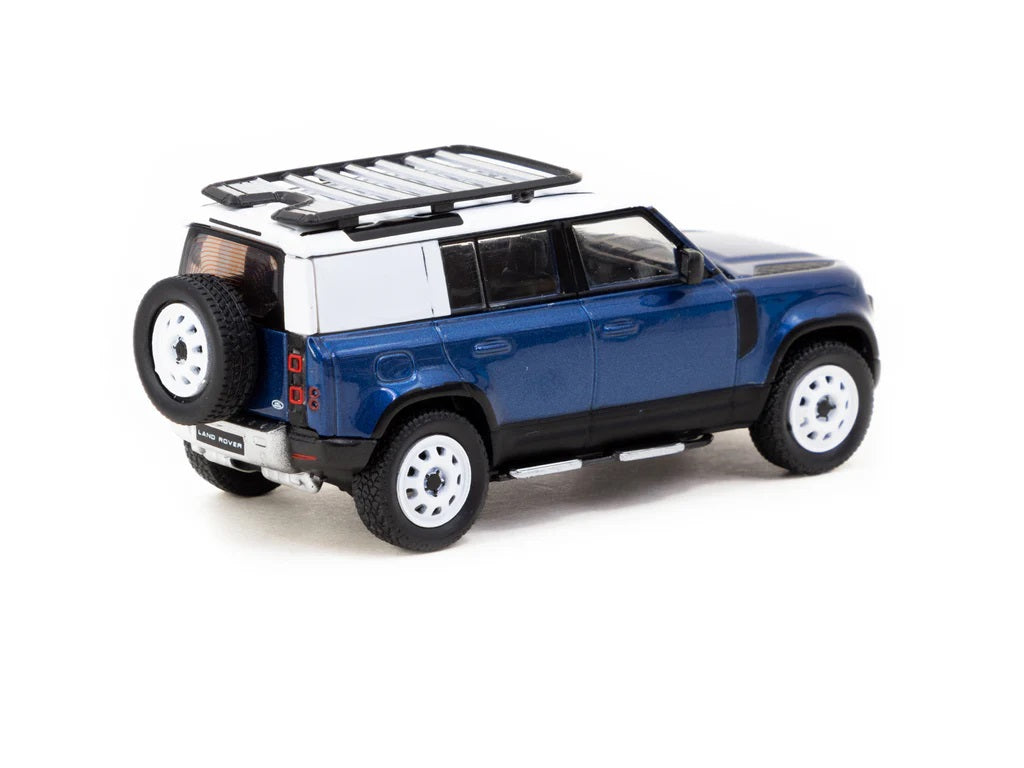 Tarmac Works - Land Rover Defender 110 Blue - Scala 1/64 T64G-020-BLTarmac Works -