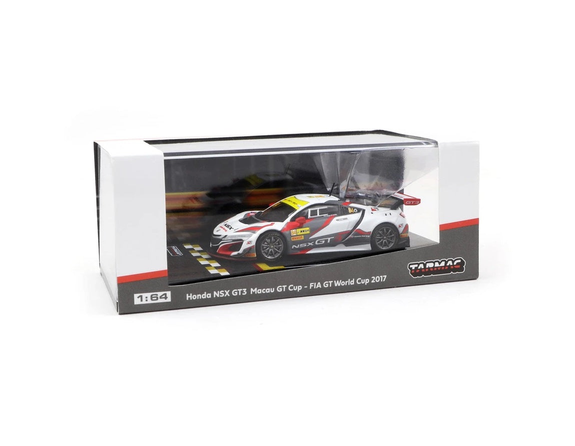 Tarmac Works - Honda NSX GT3 Macau GT Cup FIA GT World Cup 2017 - Scala 1/64 T64-028-17MGT84