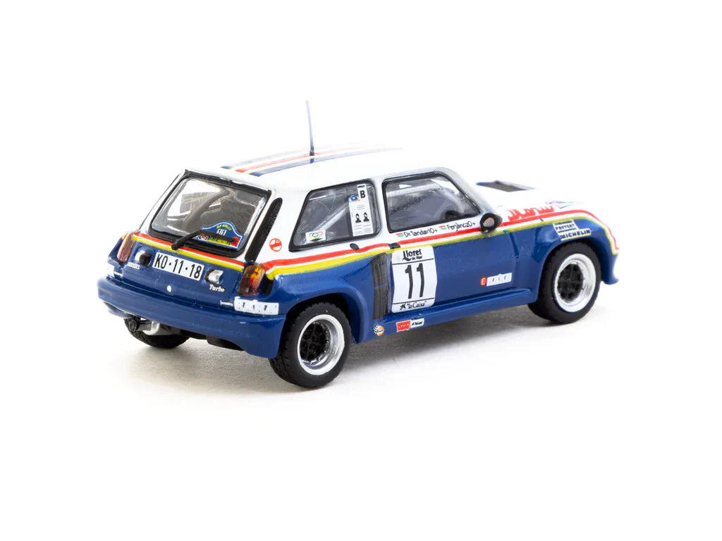 Tarmac Works - Renault 5 Turbo #11 Rally Costa Brava (1985) - HOBBY64 - Scale 1/64 T64-TL060-85RCB11