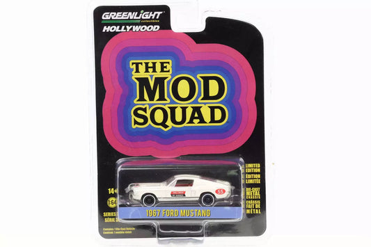 Greenlight - Ford Mustang 1967 The Mod Squad TV Series - Greenlight - Scale 1/64