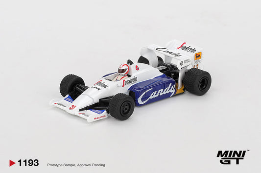 [PRE-ORDER] - Mini GT - Toleman TG184 #20 Johnny Cecotto - 1984 Monaco Grand Prix - Scala 1/64 MGT01193-L